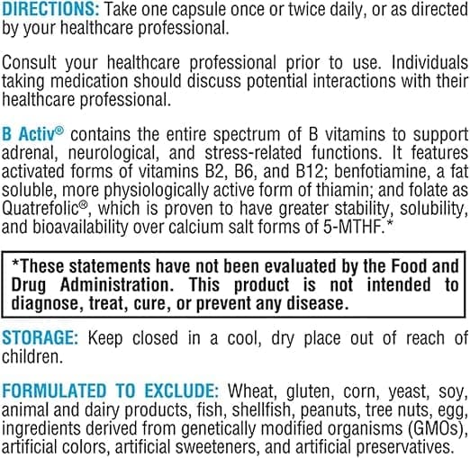 B Activ® 90 Capsules - Image 3