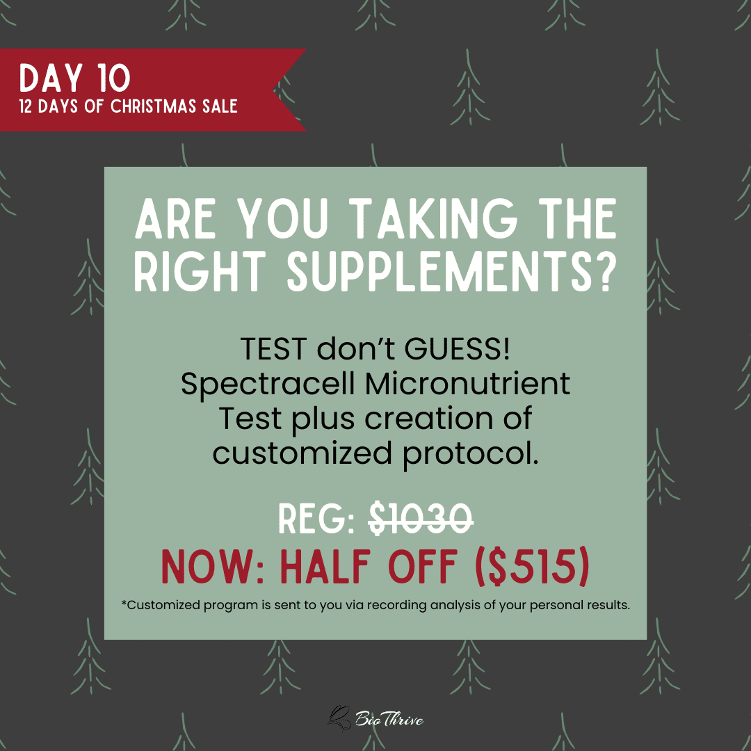 Spectracell Micronutrient Test