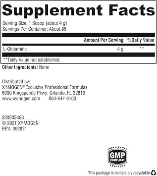 L-Glutamine 85 Servings - Image 2